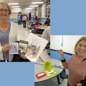 Top left, Patty McMahon; bottom right, Barbara Klapprodt.