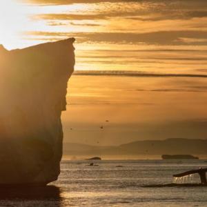 Jakobshavn glacier, off of Ilulissat. (Photo by Peter Ralston)