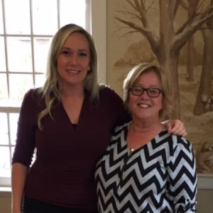 Marlene Cohn and Cathy Hall