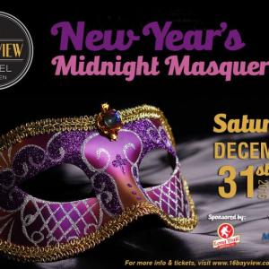 16 Bayview in Camden will host a masquerade party along with more NYE events from other area bars and restaurants.