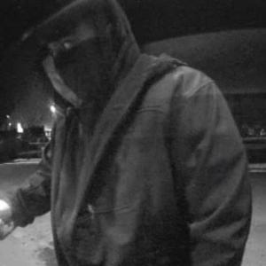 An image of the individual police believe had something to do with the ATM skimmer being placed on a Bangor Savings Bank’s machine in Belfast. (Courtesy of Belfast Police Department)