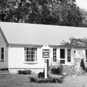 The Rockport Public Library, in one of its earlier iterations, in the mid-1960s.