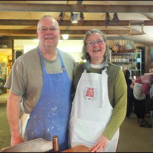 Gary Roberts and Sue Ellen Mink-Roberts are the owners and operators of Deer Foot Farm Market and Café (Photos by Chris Wolf)
