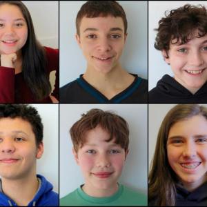 Top row from left, Ava Baeza, Ruben Feldman and Wilson Gray; bottom row from left, Lucas Marriner-Ward, Leo Feldman and Katherine Upham