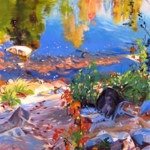 ‘Path to the Stream’ by Marsha Donahue.