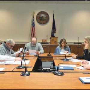 Rockland City Councilors and department heads receive financial audit results from James Wadman CPA