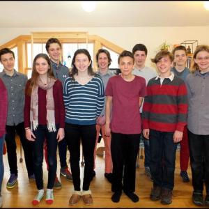 Participating students in the Project Showcase in no particular order are Jasper Berryman-Moore, Jacob Mills-Lightner, Sylvan Eichenlaub, Morgan MacDougal, Ocean Rancourt, Sofia Mott, Isaiah Doble, Eli Moore, Daniel Snider, Acer Van Dis, Yonah Wienges and Caleb Edwards