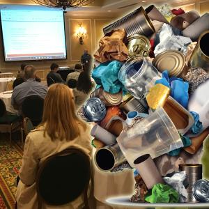 the 24th annual Maine Recycling and Solid Waste Conference & Trade Show, coordinated by the Maine Resource Recovery Association, was held at the Samoset Resort in Rockport. This year's theme was "Forging Ahead: Maine's Sustainable Future.” (Photo by Dave Edwards)