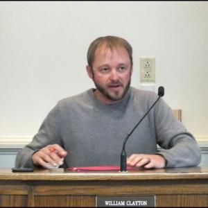 Rockland Mayor Will Clayton
