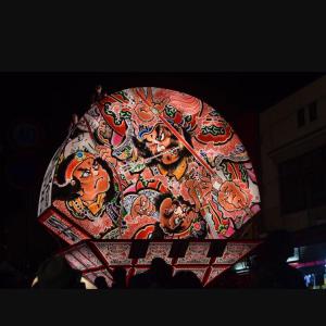A Japanese neputa, which is a parade float.