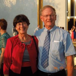 Charlie and Penny Crockett, for whom the new Crockett Trail will be named at Camden Hills Regional High School.