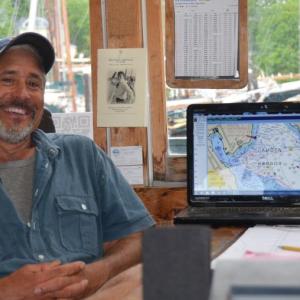 Camden Harbor Master Steve Pixley is looking forward to a busy summer on the town’s waterfront. (Photo by Lynda Clancy)