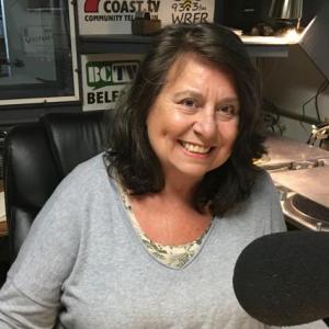Teresa Piccari in the studio. (Photo courtesy Deejay Chuckie)