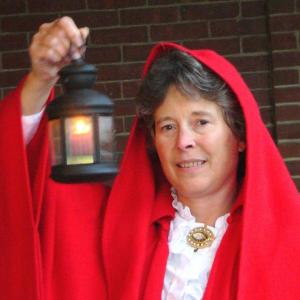 Sally Lobkowicz, “The Lady in the Red Cloak.”