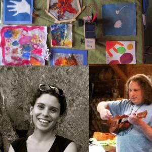 Art work and projects by Nina Devenney and Jeff Weinberger.