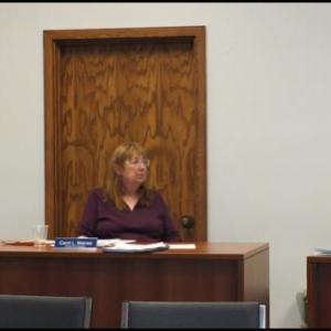 Knox County Commissioners Richard Parent, Carol Maines and Sharyn Pohlman