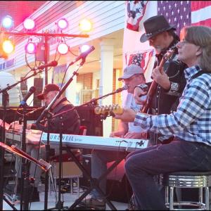 Fred Thompson (Steel Guitar), Chris Fyfe (Keyboard), Gary Clancy (Bass Guitar) and Phil Clement (Guitar)