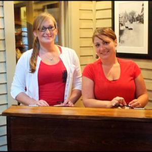 Ralene Grant and Jessica Maddocks of Horsefeather Grille are ready to greet and seat you.