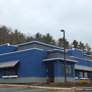 The former Walker’s restaurant at Commercial Street in Rockport, opened in May 2017 and closed four months later in September. (Photo by Chris Wolf)
