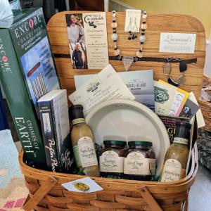 Camden event gift basket. (Photo courtesy PJ Walter Photography)