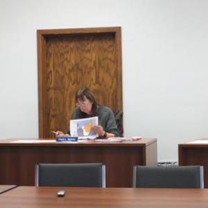Knox County Commissioners Richard Parent, Carole Maines and Sharyn Pohlman
