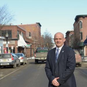 Knox County Chief Deputy Tim Carroll is running for sheriff as Donna Dennison prepares to retire after 12 years at the helm. (Photo by Lynda Clancy)