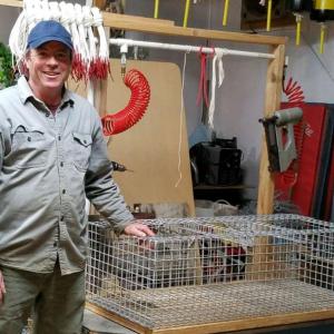 Gordon “Skip” Connell in his shop. (Photo courtesy Gordon Connell)