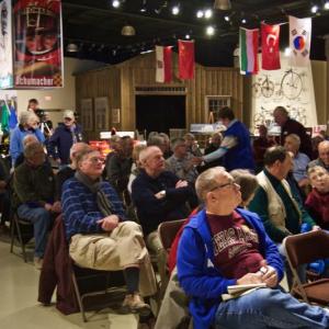 The audience in OHTM’s first event ‘Pioneers, Innovators & Maine.” (Photo courtesy OHTM)