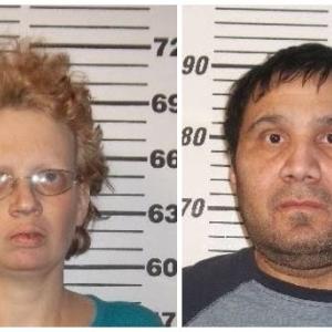 Sharon Carillo and Julio Carillo (photo courtesy of Waldo County Jail)