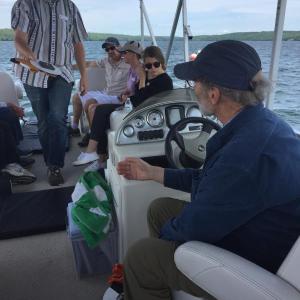 Rockport Citizen Scientists learn about monitoring lakes and ponds with technology. (Photo courtesy Rockport Conservation Commission)