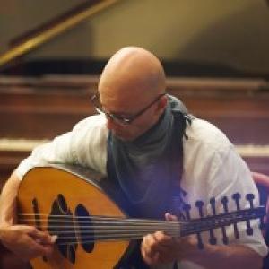 Issam Rafea plays the oud, a Middle Eastern lute. Adrian Nastase photo Issam Rafea