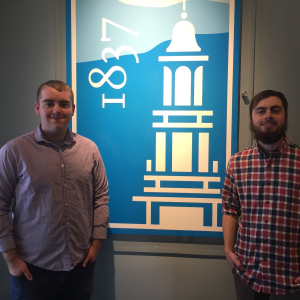 Bronsen Stevens (left) and William Hyland (right)
