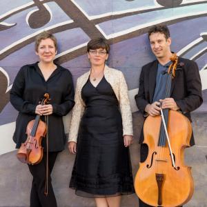 Portland Piano Trio: Anastasia Antonacos, piano; Tracey Jasas-Hardel, violin; Benjamin Noyes, cello