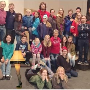 The amazing cast and crew of Belfast Maskers' A Christmas Story the Musical. (Courtesy of the Belfast Maskers)
