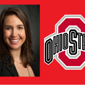 Anna Goodale. (Photos courtesy Ohio State University; Graphic by George Harvey)
