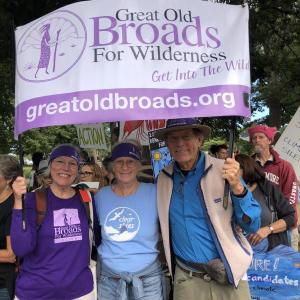Broads and Bros at RISE Rally in Portland. (Photos courtesy Theo Pratt)