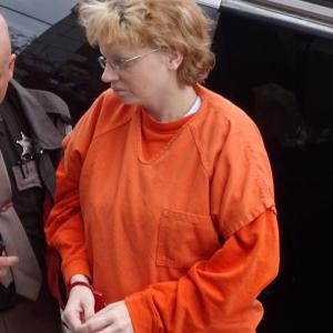Sharon Carrillo before a court appearance early last year. (photo by Erica Thoms)