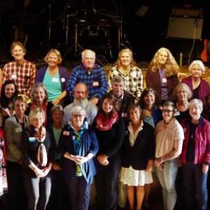 2018 UMC grantees gathered to celebrate at the Rockport Opera House in September. (Photo by Marti Stone)