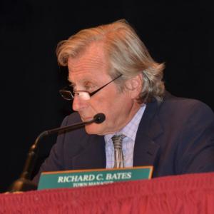 Rick Bates, Rockport Town Manager, in 2016. (Photo by Lynda Clancy)