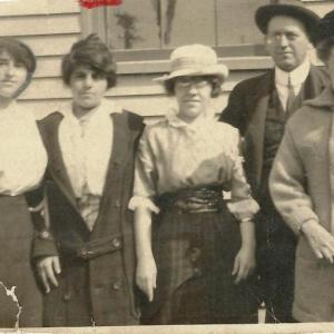 Brewster Shirt Factory workers. (Photo courtesy Barbara F. Dyer)