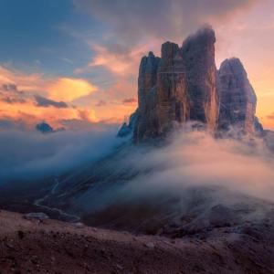 Best In Show among the images selected for the 2019 Maine Photography Show: “TreCime” by Stephen Fabricius of South Portland. Courtesy of MPS “TreCime” by Stephen Fabricius