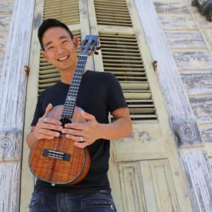 Jake Shimabukuro in New Orleans, Jazz Fest 2018. Hear him at the Opera House in Boothbay Harbor June 7. Website photo Jake Shimabukuro