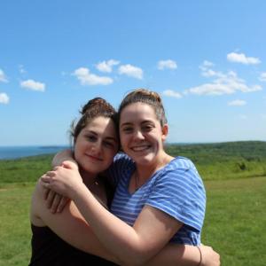 Lyra Kalajian and Bea Buckley. (Photo courtesy Watershed School)