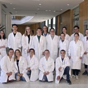 Maine high school students spent a week at Bigelow Laboratory for Ocean Sciences immersed in ocean research as part of the 30th annual Keller BLOOM Program. Pictured from left, back row: Harmony Dawson, Zachary Bhe, Katie Callahan, Toby Seidel, Haley Leavitt, Jordyn Miller, Katherine Bowen, Olivia Kelly, Hayden Platteter, Camille Michaud, and Shanti Gallivan; front row: Josephine Ek, Jordan Snell, Sydnie Della Croce, Rosemary Cumback, and Jacob Pelletier. Robert Mitchell photo