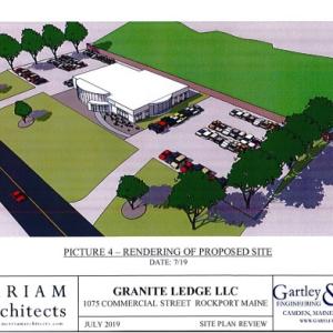 Rendering of a proposed dental office at 1075 Commercial St. in Rockport. Source: Town of Rockport