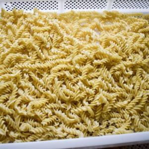 The pasta is ready! (Courtesy Nick Grim)