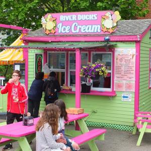 River Ducks in Camden serves all kinds of ice cream. (Photo by Chris Wolf)