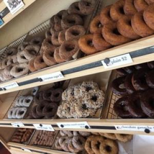 When the racks are full; the options are plenty. Photo courtesy The Only Doughnut