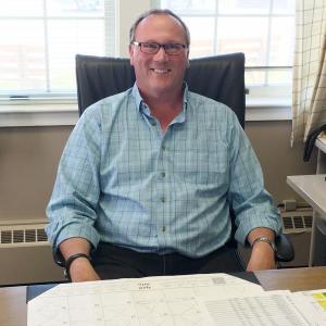 Then-Boothbay Harbor Town Manager Tom Woodin in 2016. File photo