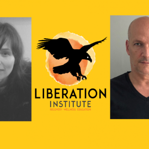 Jessica and Piers Kaniuka, two of the Liberation Institute’s cofounders.